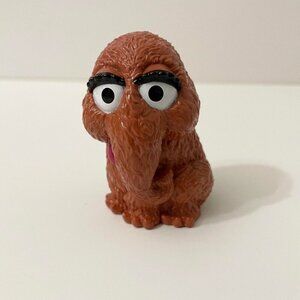 2010 Snuffleupagus Sesame Street Workshop 3 Inch Figure Cake Topper Hasbro PVC